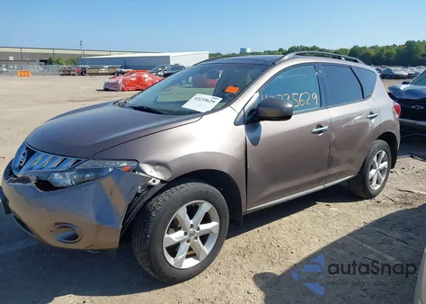 2010 Nissan Murano Sl from USA, damaged, VIN JN8AZ1MW9AW140677